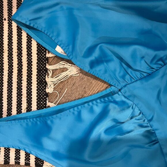 PEPPERMAYO Audrey Vintage Slip dress in Azure size 2 - Picture 15 of 16